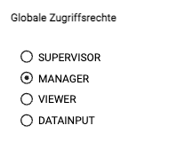 Globale Zugriffsrechte